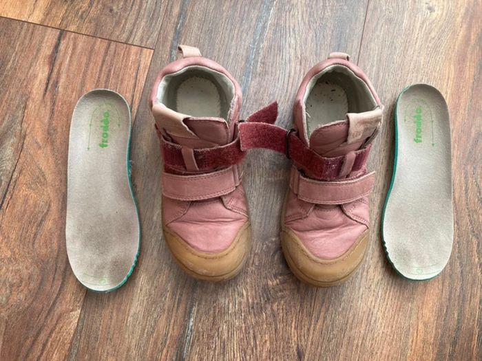 Froddo girls shoes ankle boots winter warm trainers pink