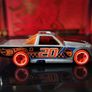Circle Trucker ! TREASURE HUNT ! from Track Stars Series ! 2010 ! Hot Wheels ! Mattel ! Image 4