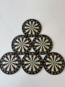 Dartboard Coasters x 6