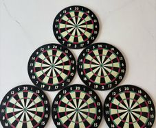 Dartboard Coasters x 6