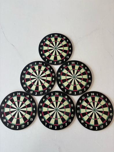 Dartboard Coasters x 6