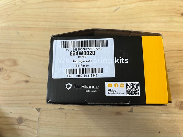 VW Audi Seat Skoda - Ridex Wheel Bearing Kit