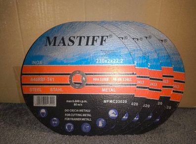 metal cutting disc 230mm (9")