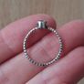 Silver ring size J 1/2 Image 7
