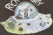 Rick and Morty black hoodie medium