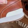 100% leather cognac Polo by Ralph Lauren trainers 5.5 Image 4
