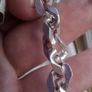 Mens Sterling Silver Cuban Chain Bracelet Image 8