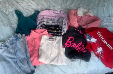 Bundle of girls clothes 9-10