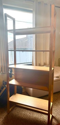 Jysk RY - Light oak shelving unit/Bookcase