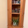 Corner Oak unit with storage in excellent condition Image 2