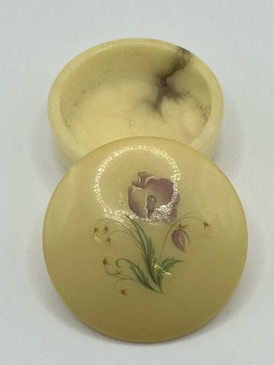 mid century Italian alabaster