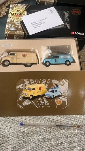 Guinness Bedford Van & Mini Van