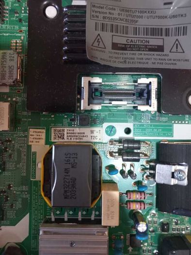 Samsung tv power supply and mainboard 15e each