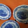 Two Blue/White Display Plates. Image 6