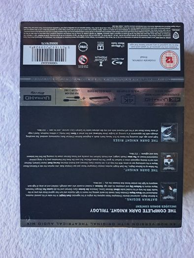 Dark Knight Trilogy 4k UHD
