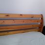 Solid Oak Double Bed with Mattress, mattress is worth three hundred and fifty euros Image 2