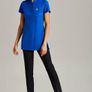 Simon Jersey One Button Tunic Blue Spa Salon Therapist Healthcare Uniform UK10 Payment By REVOLUT or PAYPAL Image 6