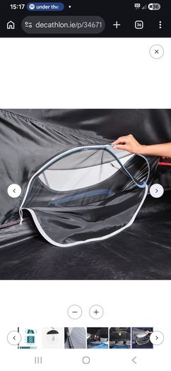 3 man pop up fresh and black 2 second tent