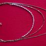 Vintage Multi Strand Necklace Beaded Jewelry L-19" Image 3