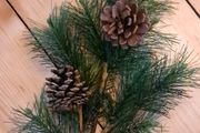 Artifical Pine and Pinecone Branch, Christmas decoration