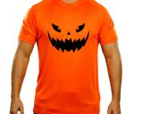 Really scary Halloween pumpkin face T-Shirts