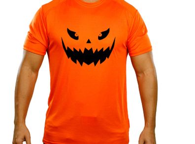 Really scary Halloween pumpkin face T-Shirts
