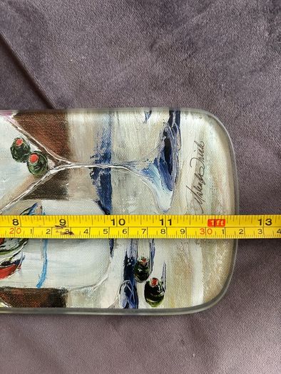 Glass Wine Bottle Trivet/ Cheese Board
