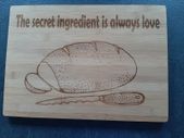 Chopping board personalised chopping board wedding gift present
