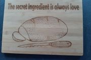 Chopping board personalised chopping board wedding gift present