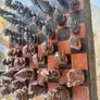 Hand-carved Makonde Tribal Chess Set Image 2