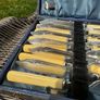 Cased set of fish knives & forks Image 4