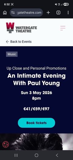 Paul Young Tickets