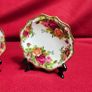 2 Royal Albert OLD COUNTRY ROSES Petit Four Plates Image 2