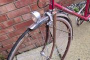 Old classic vintage road racing bike