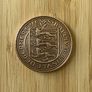 Guernsey 1956 - 8 Doubles, Elizabeth II Image 2