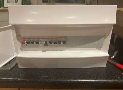 1 Row Abb Consumer Unit