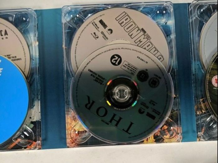 Marvel Avengers 6 Movie Blu Ray Pack AS NEW