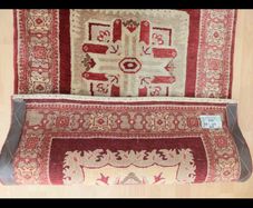 Stylish XL Afghan Ziegler Hand Knotted Runner Rug