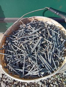 Brand New Galvanised Rust Resistant Round Building Nails