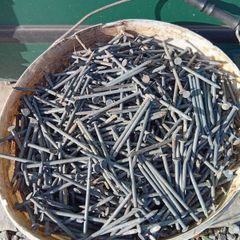 Brand New Galvanised Rust Resistant Round Building Nails