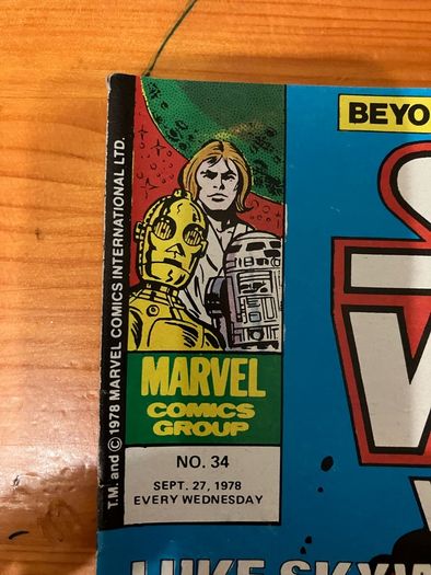 Comic: 'Star Wars Weekly' no. 34 / 1978