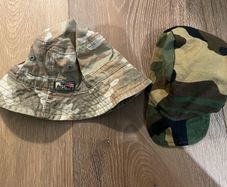 Bucket hat baseball cap baby hats military camouflage baby kids 12-24 mths 1-2 y