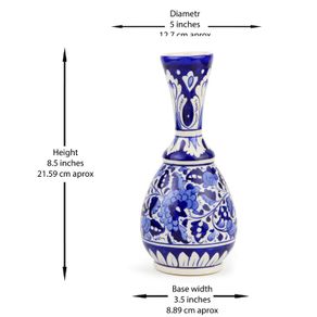 Handmade and Hand Painted Ceramic Flower Vase | Warehouse Clearance | Massive Discount | Bargain price