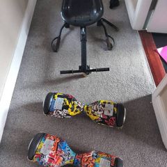 2 hoverboards and gokart