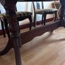 Mahogony Table with 5 chairs Image 3