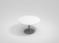 main image for ad NEW Meeting Table Round Metal Base 1200mm Diameter 725mm High