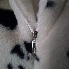 Coat faux fur zipper hoodie