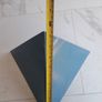 Red Teal Yellow Wall metal planter XL Image 8