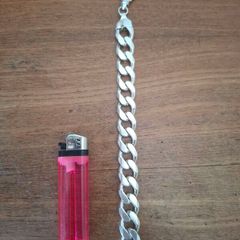 Big  chunky silver bracelet 925