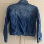 Destressed look denim jacket Image 5